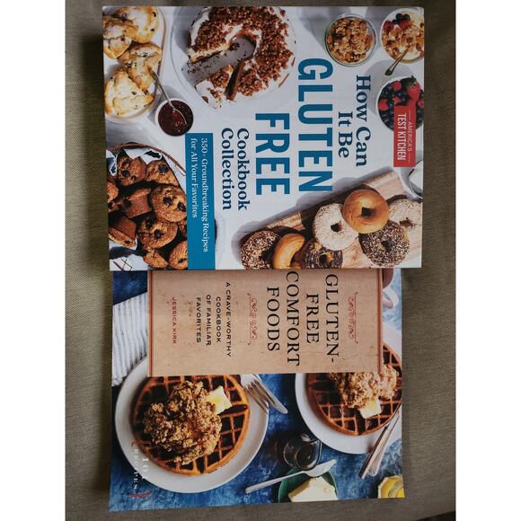 Gluten Free cookbooks - Lot of two - Picture 1 of 5